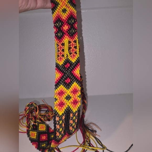 Colorful Woven Cowboy Hat Band - Picture 9 of 9